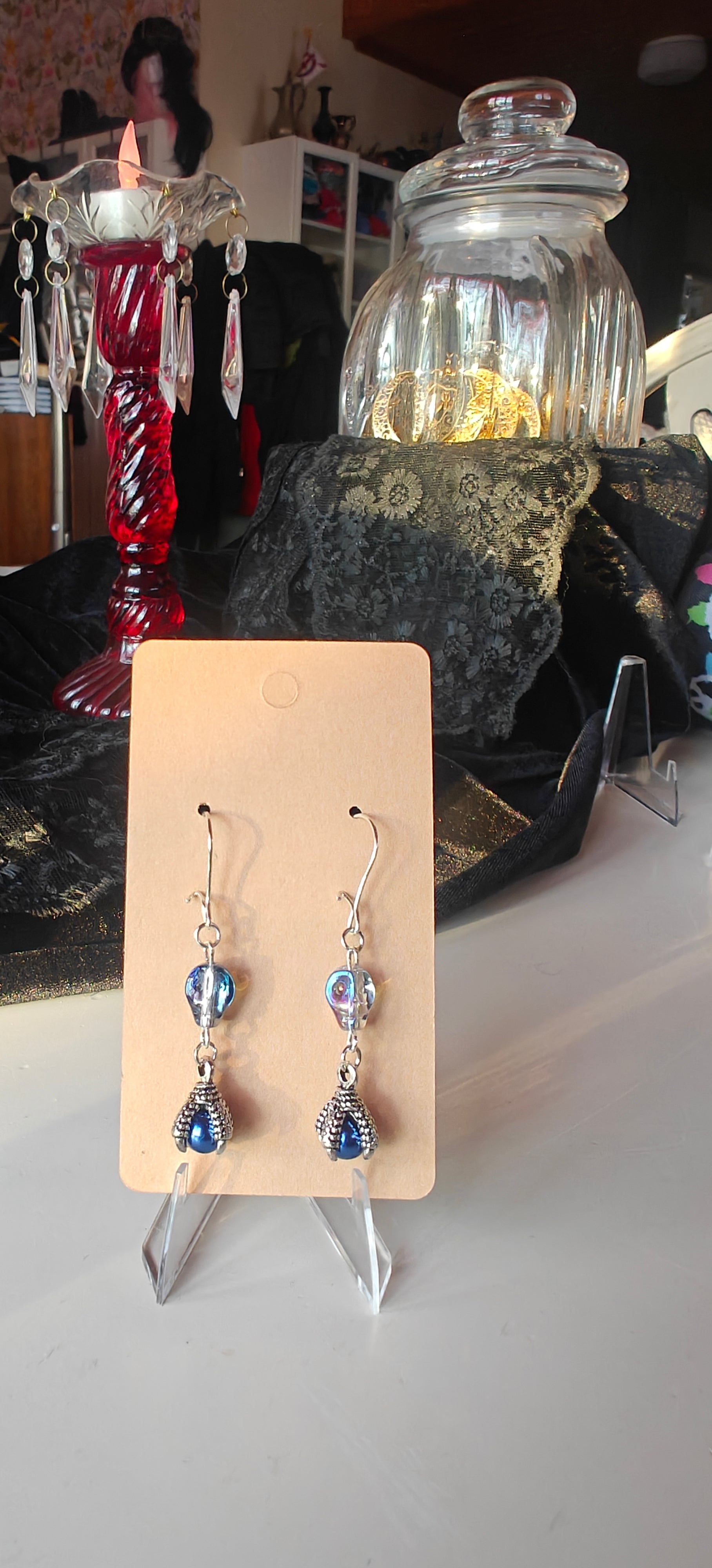 Linnun kynsi & Kristallikallo - Korvakorut